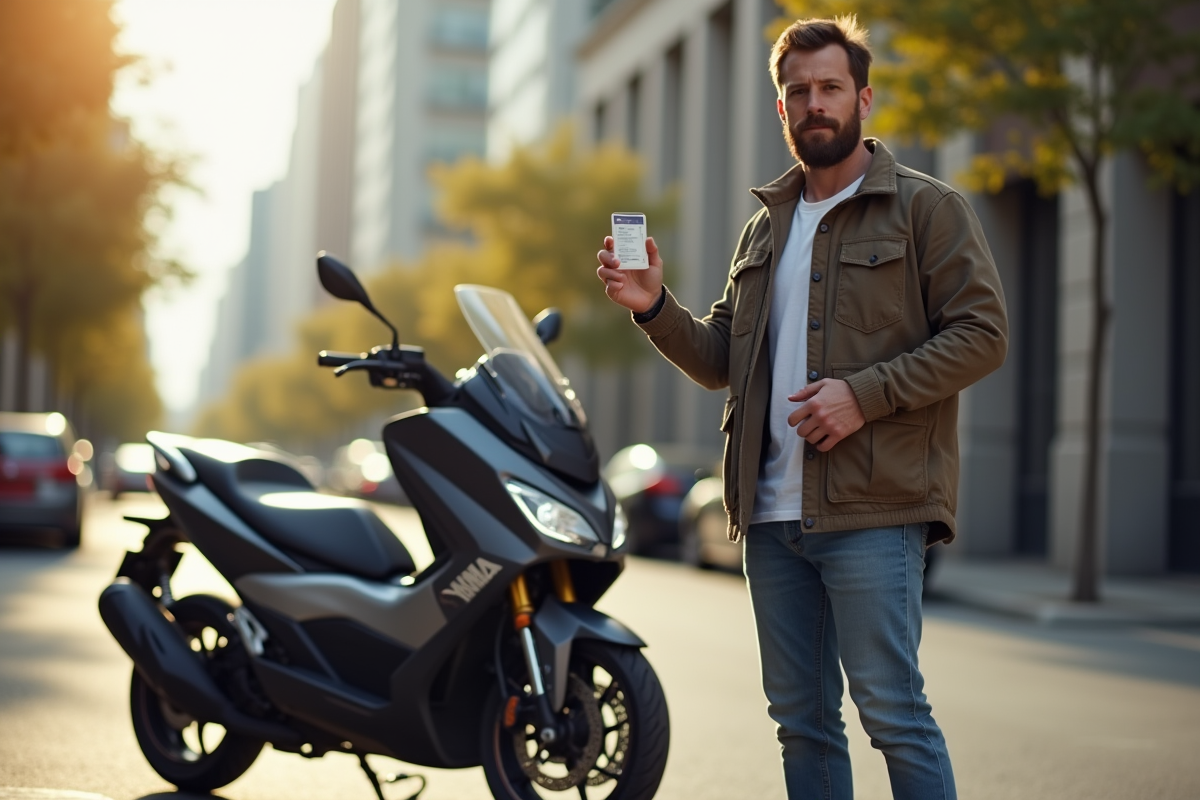Permis nécessaire pour conduire un TMAX