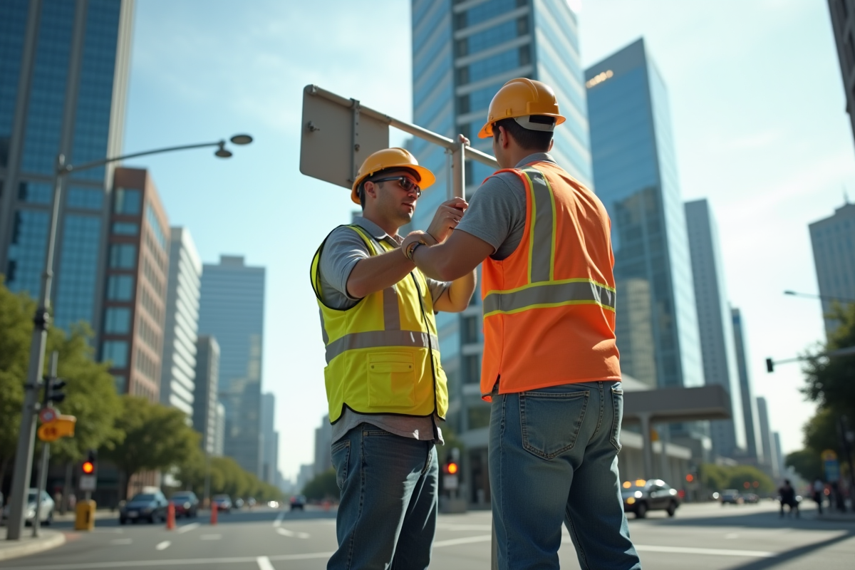 Autorités responsables de l’installation des panneaux de signalisation