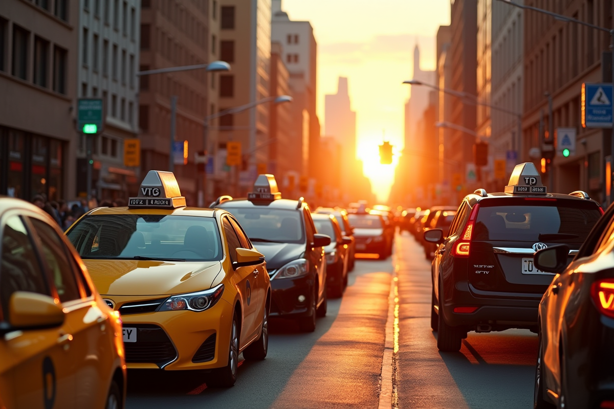 La présence des taxis à l’ère des services de VTC